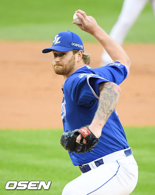 1회말 삼성 선발투수 라이블리가 역투하고 있다  / soul1014@osen.co.kr