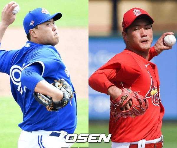 [사진] 류현진(좌)-김광현(우) / OSEN DB