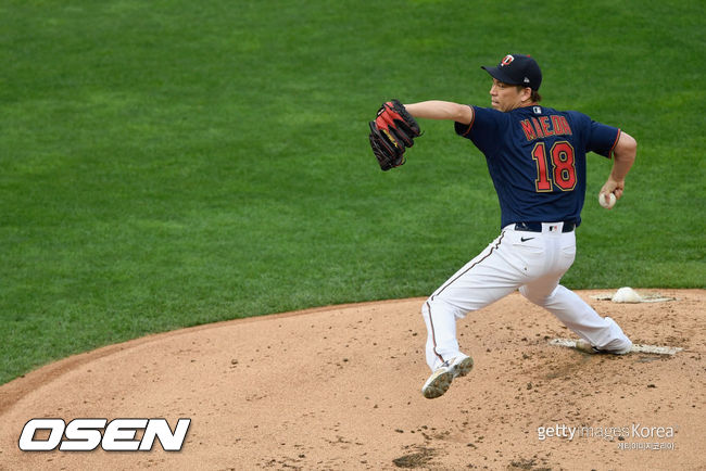 [사진] 미네소타 트윈스 투수 마에다 겐타. ⓒGettyimages(무단전재 및 재배포 금지)