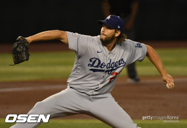 [사진] 다저스 커쇼. ⓒGettyimages(무단전재 및 재배포 금지)