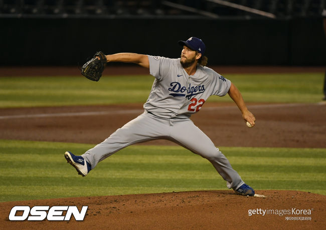 [사진] LA 다저스 클레이튼 커쇼. ⓒGettyimages(무단전재 및 재배포 금지)