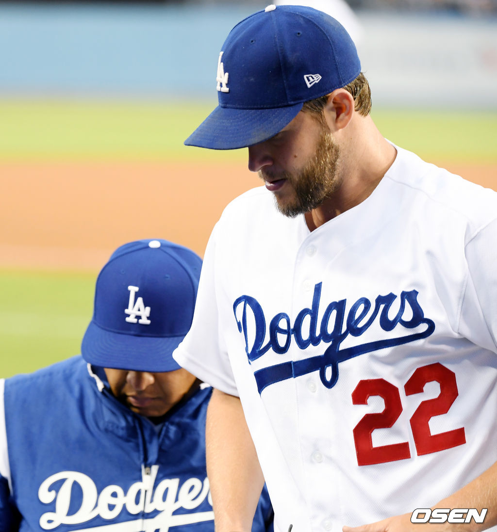 [사진] 로버츠 감독-커쇼 /OSEN DB 