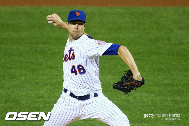 [사진] 뉴욕 메츠 제이콥 디그롬. ⓒGettyimages(무단전재 및 재배포 금지)