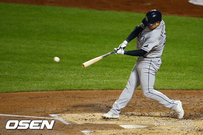[사진] 탬파베이 레이스 쓰쓰고 요시토모. ⓒGettyimages(무단전재 및 재배포 금지)