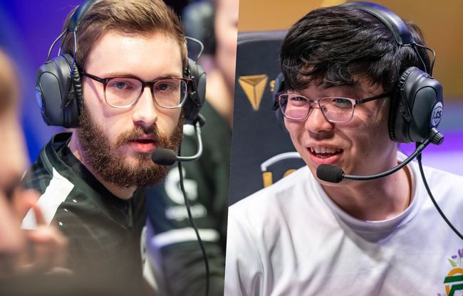 '비역슨' 소렌 비어그(왼쪽)와 '이그나' 이동근.