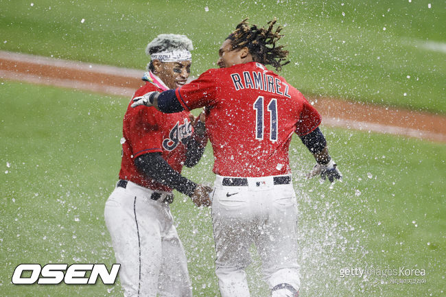 [사진] 클리블랜드 인디언스 호세 라미레스. ⓒGettyimages(무단전재 및 재배포 금지)
