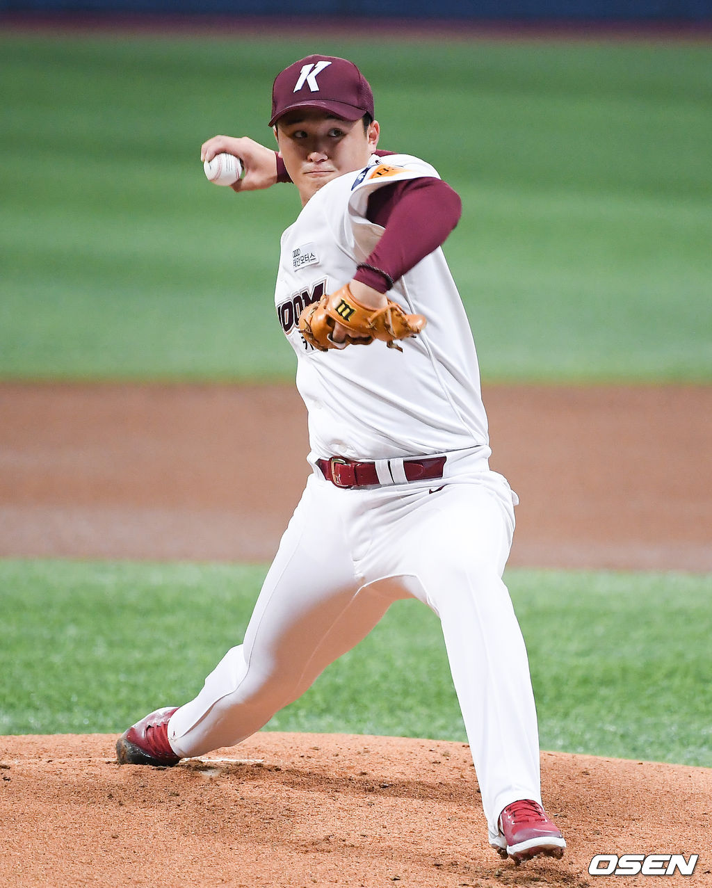 키움 선발투수 최원태가 역투하고 있다./ soul1014@osen.co.kr