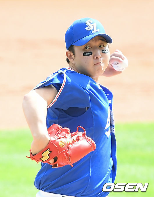 1회말 삼성 선발투수 최채흥이 역투하고 있다  / soul1014@osen.co.kr