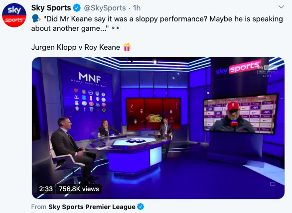 [사진]스카이스포츠 트위터