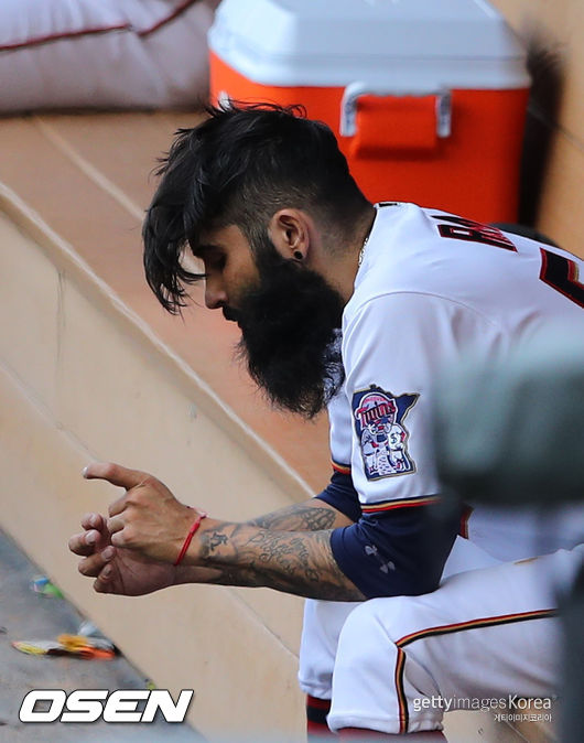 [사진] 미네소타 트윈스 세르지오 로모. ⓒGettyimages(무단전재 및 재배포 금지)