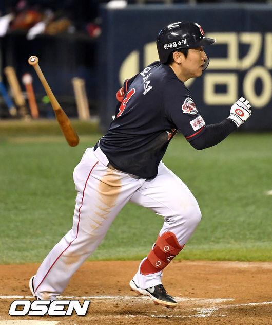 롯데 내야수 오윤석.