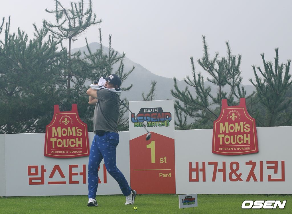 '맘스터치 레전드 빅매치 시즌6'에 참가한 양준혁.