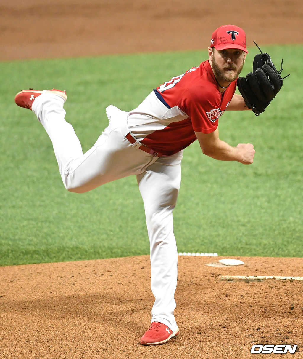 KIA 선발 가뇽이 힘차게 공을 뿌리고 있다. / dreamer@osen.co.kr