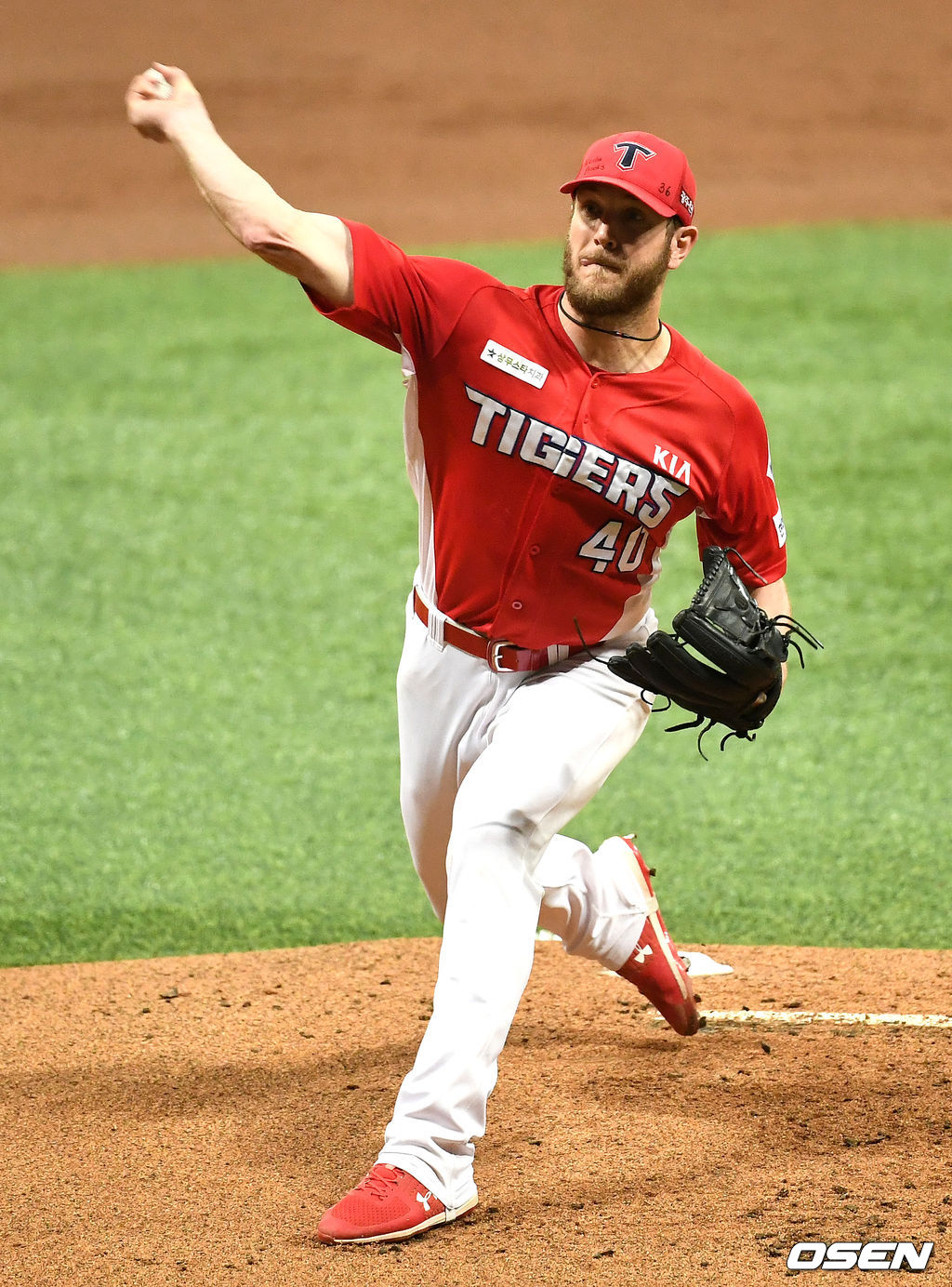 1회말 KIA 선발 가뇽이 힘차게 공을 뿌리고 있다. / dreamer@osen.co.kr