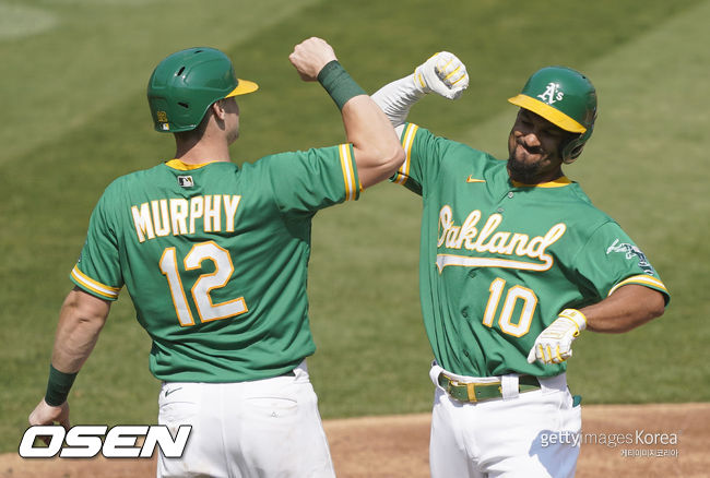 [사진] 오클랜드 마커스 세미엔. ⓒGettyimages(무단전재 및 재배포 금지)
