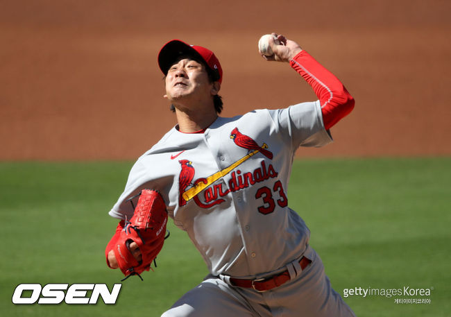 [사진] 세인트루이스 김광현. ⓒGettyimages(무단전재 및 재배포 금지)