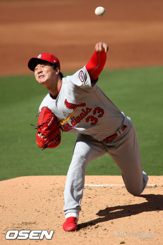 [사진] 세인트루이스 김광현. ⓒGettyimages(무단전재 및 재배포 금지)