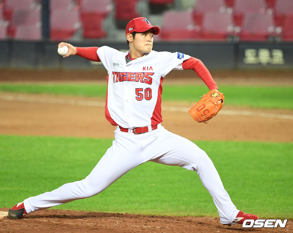 KIA 김현수가 역투하고 있다. /youngrae@osen.co.kr 