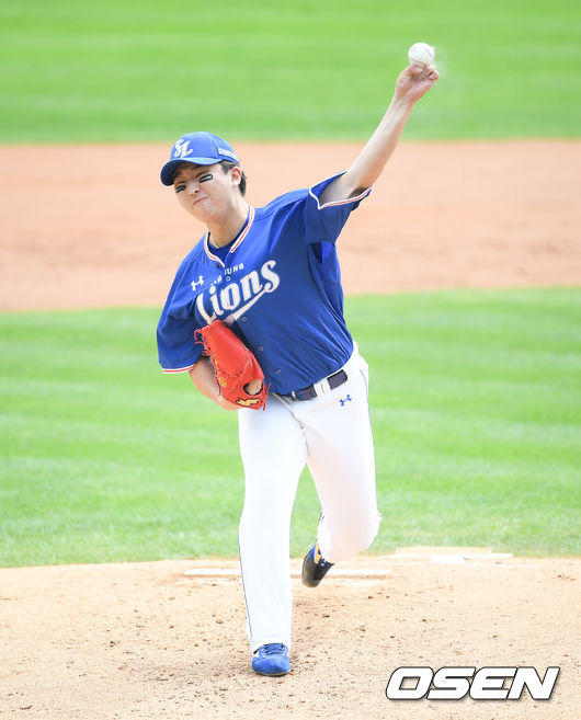 1회말 삼성 선발투수 최채흥이 역투하고 있다  / soul1014@osen.co.kr