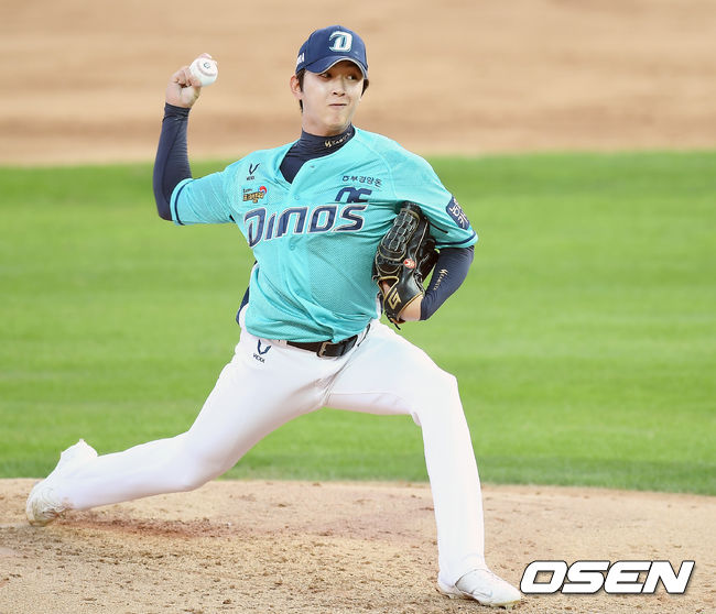 NC 박정수가 역투하고 있다. /youngrae@osen.co.kr