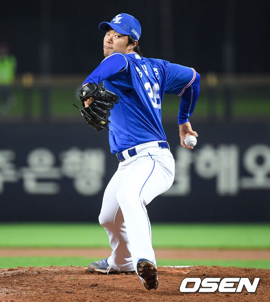 7회말 삼성 장필준이 역투하고 있다.  / soul1014@osen.co.kr