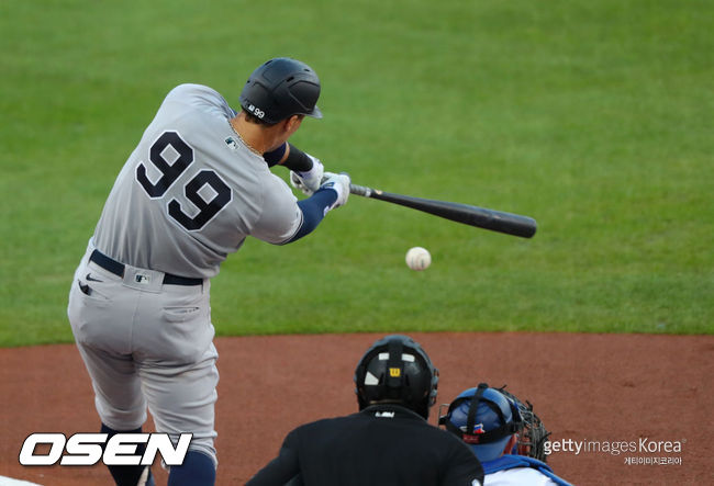 [사진] 뉴욕 양키스 '거포' 애런 저지. ⓒGettyimages(무단전재 및 재배포 금지)