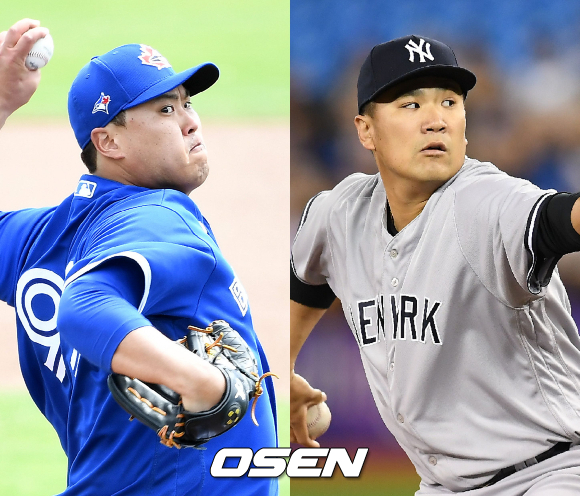 [사진] 류현진-다나카 /OSEN DB