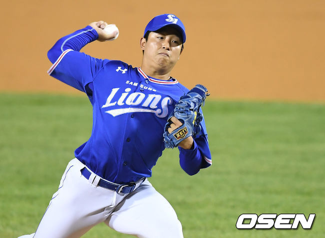 삼성 투수 양창섭.