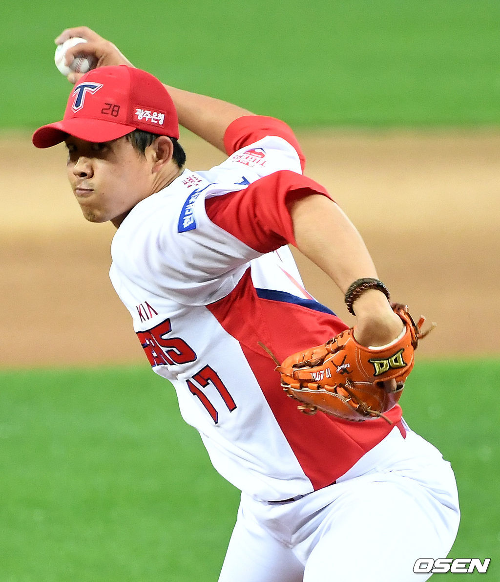 KIA 선발 임기영이 힘차게 공을 뿌리고 있다. / dreamer@osen.co.kr