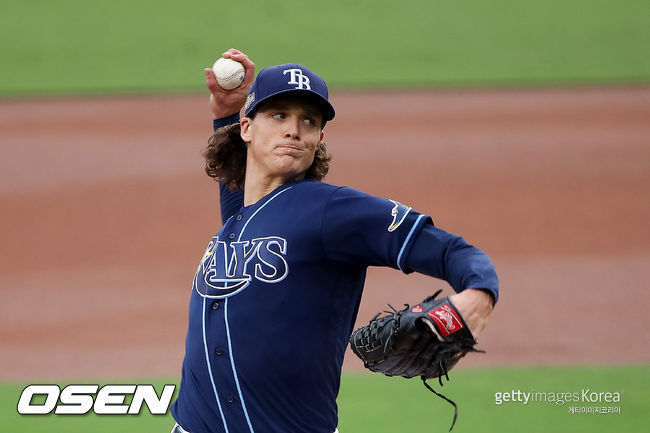 [사진] 탬파베이 레이스 타일러 글래스노. ⓒGettyimages(무단전재 및 재배포 금지)