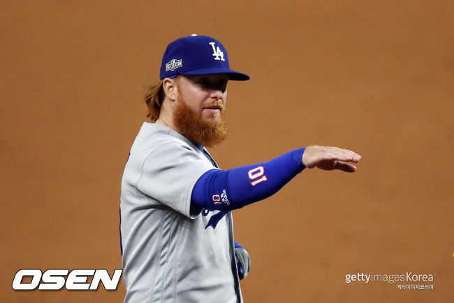 [사진] LA 다저스 저스틴 터너. ⓒGettyimages(무단전재 및 재배포 금지)