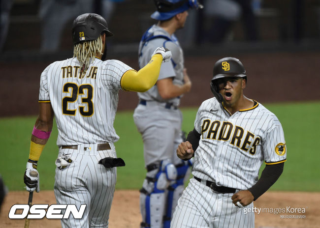[사진] 트렌트 그리샴(오른쪽) /ⓒGettyimages(무단전재 및 재배포 금지)