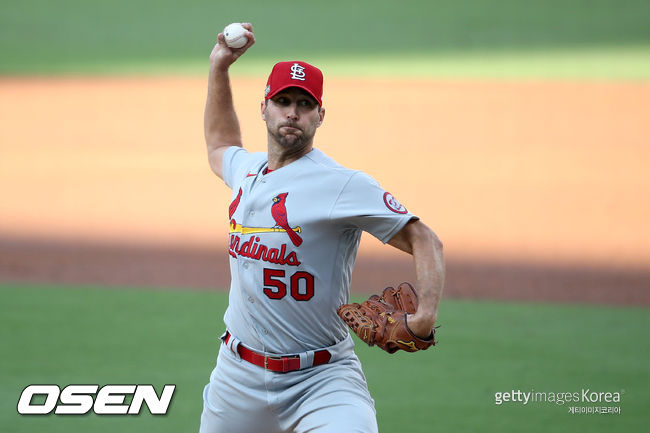 [사진] 세인트루이스 아담 웨인라이트. ⓒGettyimages(무단전재 및 재배포 금지)