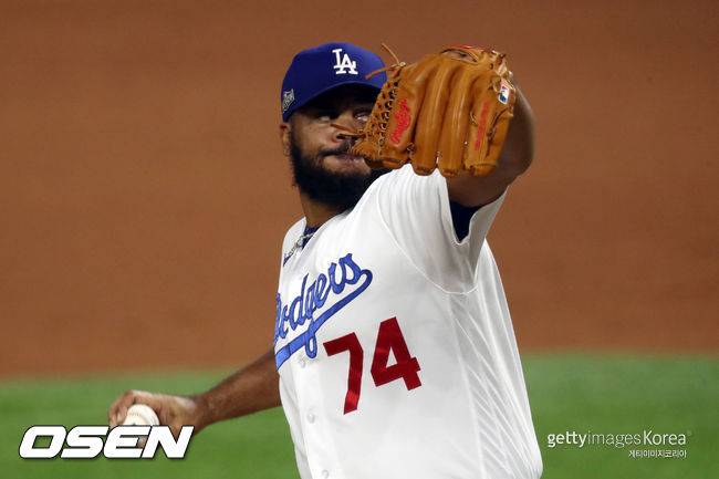 [사진] 다저스 켄리 잰슨. ⓒGettyimages(무단전재 및 재배포 금지)