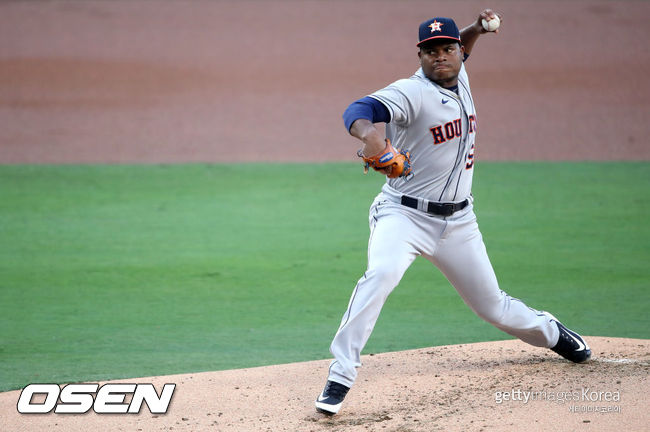 [사진] 휴스턴 선발 프람버 발데스. ⓒGettyimages(무단전재 및 재배포 금지)