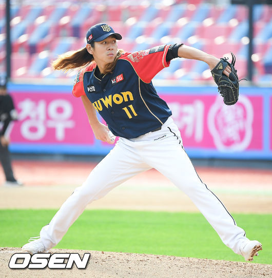 KT 위즈 투수 이대은.