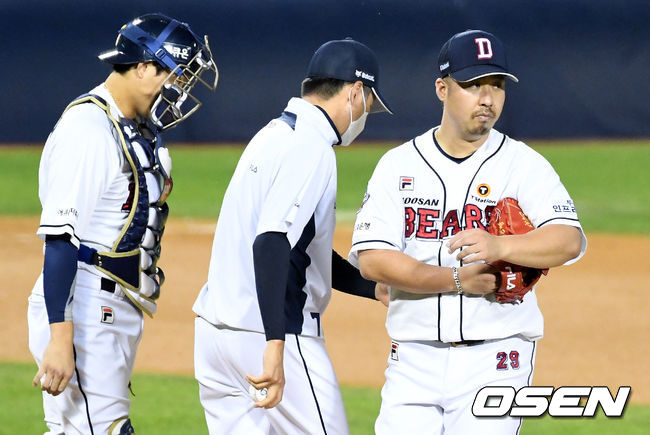 두산 투수 유희관.