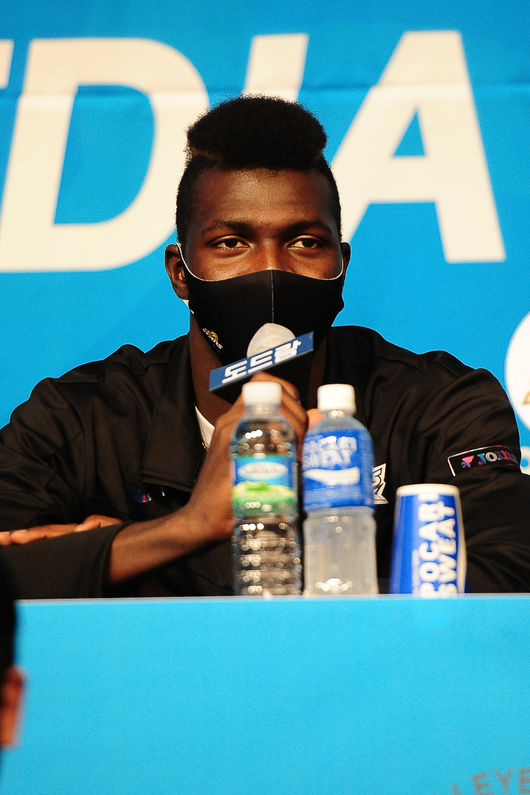 [사진] KB손해보험 케이타 / 한국배구연맹 제공