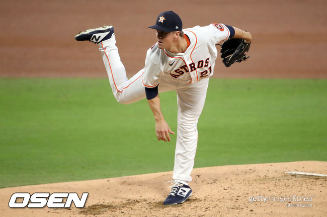 [사진] 휴스턴 선발 잭 그레인키. ⓒGettyimages(무단전재 및 재배포 금지)