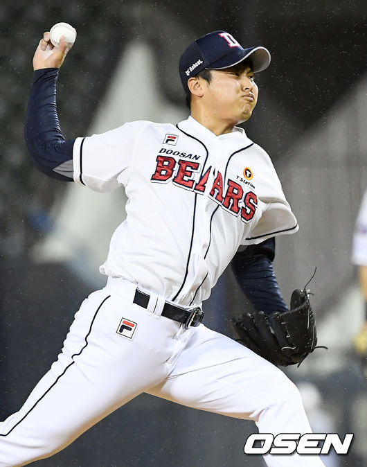 두산 투수 이형범.