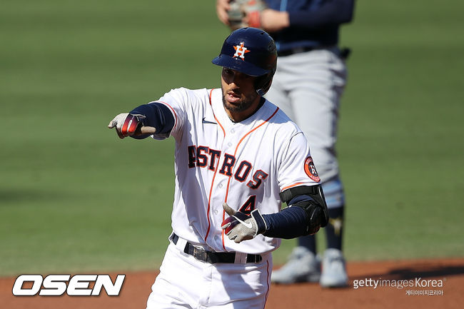 [사진] 휴스턴 조지 스프링어. ⓒGettyimages(무단전재 및 재배포 금지)