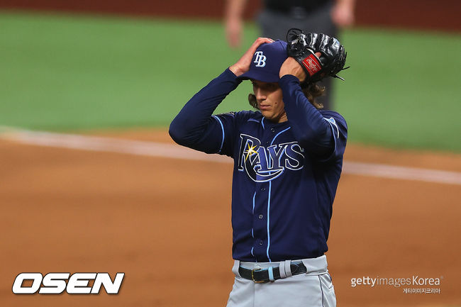 [사진] 탬파베이 레이스 타일러 글래스노. ⓒGettyimages(무단전재 및 재배포 금지)