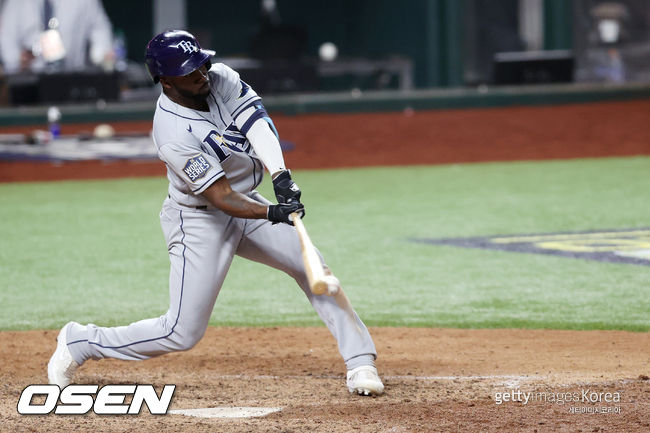 [사진] 탬파베이 레이스 랜디 아로자레나. ⓒGettyimages(무단전재 및 재배포 금지)