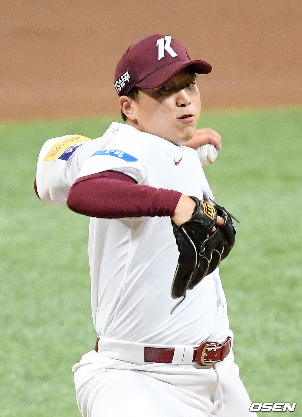 키움 선발 이승호가 마운드 위에서 힘차게 공을 뿌리고 있다./rumi@osen.co.kr