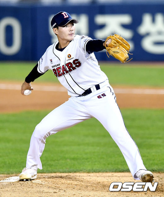 두산 투수 이승진.