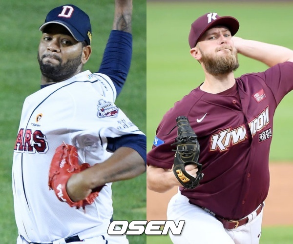 [사진] 라울 알칸타라(좌)-에릭 요키시(우) / OSEN DB