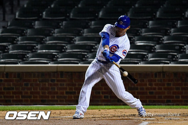 [사진] 시카고 컵스가 앤서니 리조와 1년 옵션 계약을 실행했다. ⓒGettyimages(무단전재 및 재배포 금지)