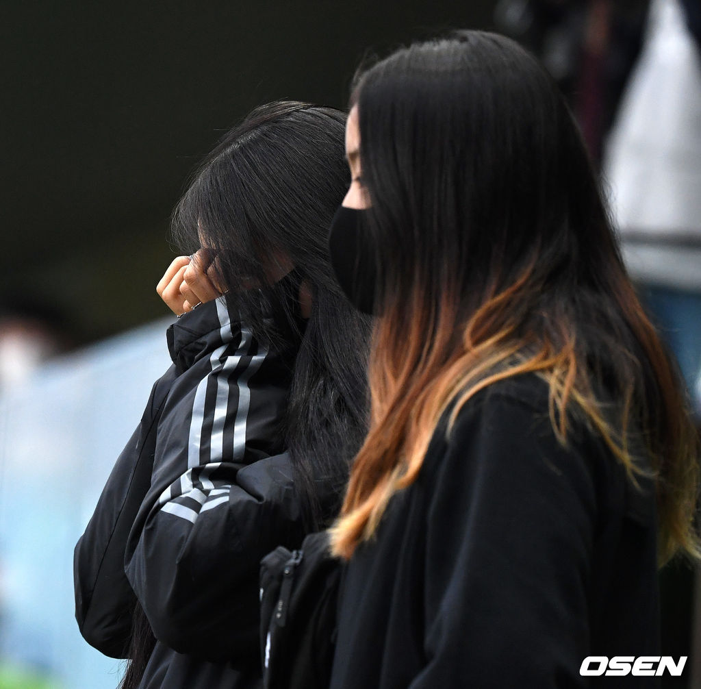 이동국의 딸 이재시, 이재아 양이 우승이 확정되자 눈물을 흘리고 있다. /jpnews@osen.co.kr