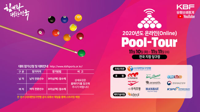 [사진]대한당구연맹 제공