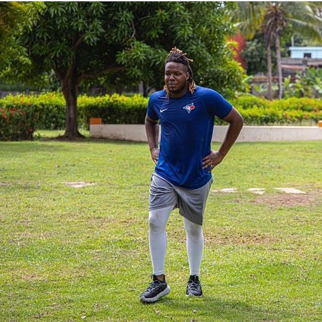 [사진] 토론토 블라디미르 게레로 주니어. / 헥터 고메스 기자 트위터 캡쳐 